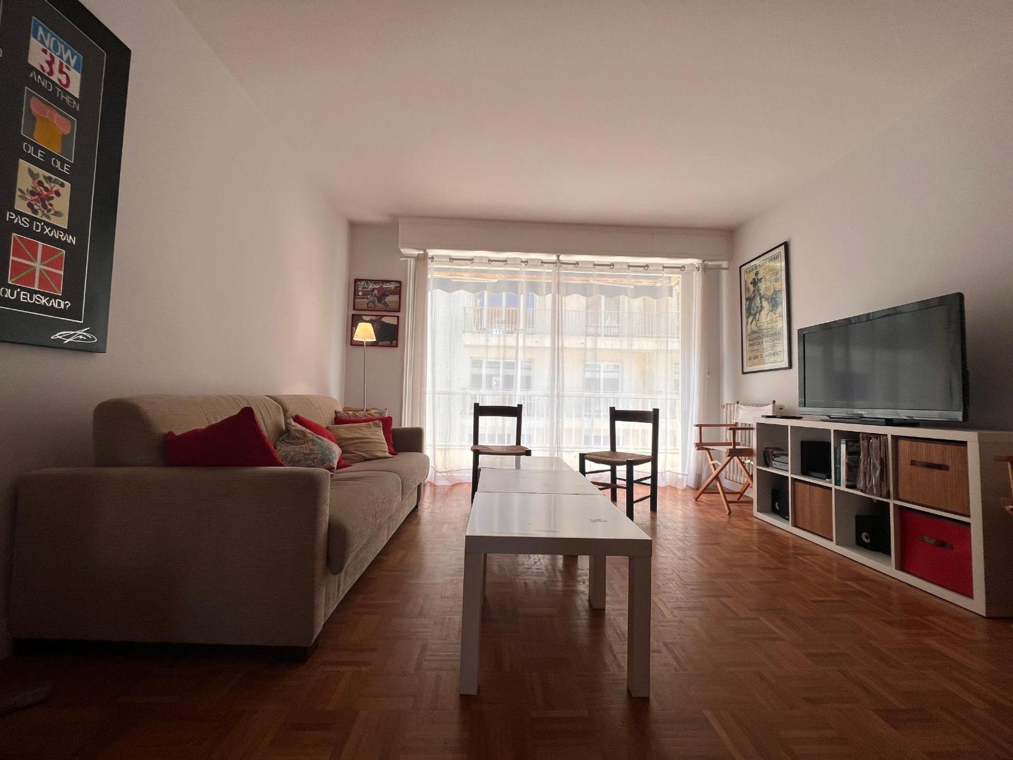 Appartement Lumineux, Proche Plage, Balcon, Parking, Wifi - Fr-1-239-962 Сен Жан дьо Луз Екстериор снимка